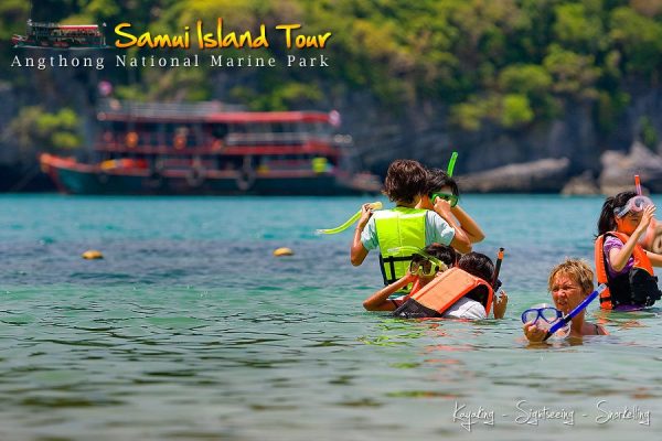 Angthong National Marine Park Large Boat Kayaking