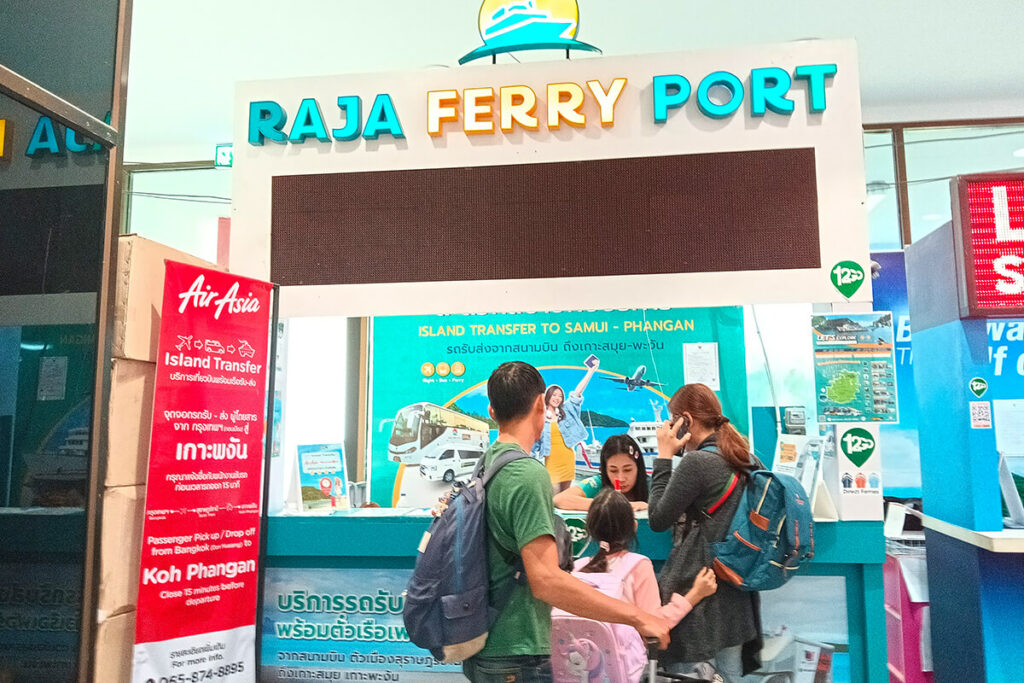 Raja Ferry Counter