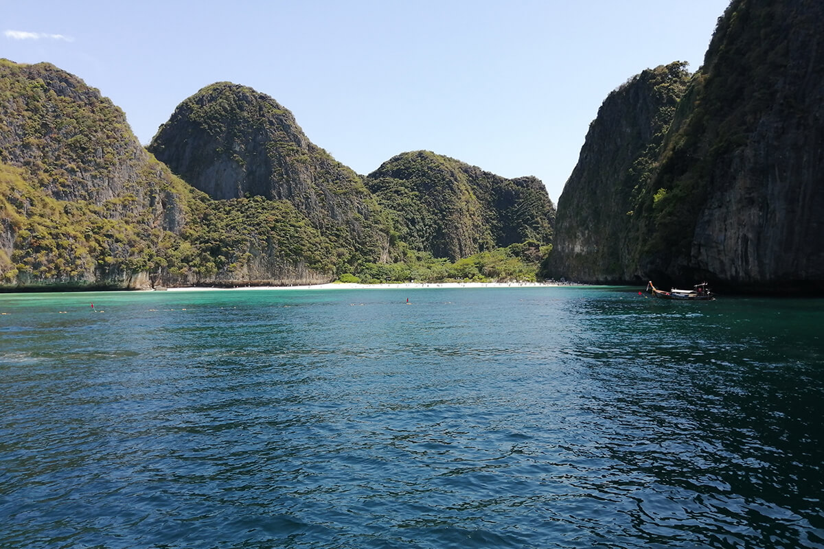 Maya Bay in Phi Phi, Thailand